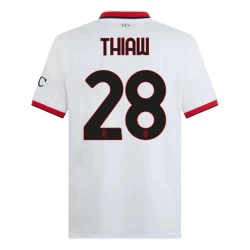 AC Milan Fotballdrakter 2024-25 Thiaw #28 Bortedrakt Mann