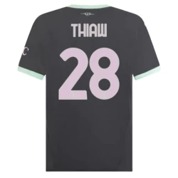 AC Milan Fotballdrakter Thiaw #28 2024-25 Tredjedrakt Mann