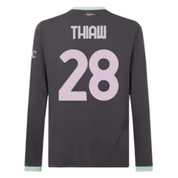 AC Milan Fotballdrakter Thiaw #28 2024-25 Tredjedrakt Mann Langermet