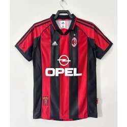 AC Milan Retro Drakt 1998-99 Hjemme Mann