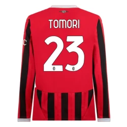 AC Milan Tomori #23 Fotballdrakter 2024-25 Hjemmedrakt Mann Langermet