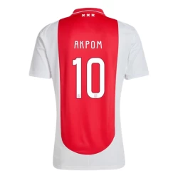 AFC Ajax Amsterdam Akpom #10 Fotballdrakter 2024-25 Hjemmedrakt Mann