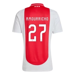 AFC Ajax Amsterdam Amourricho #27 Fotballdrakter 2024-25 Hjemmedrakt Mann