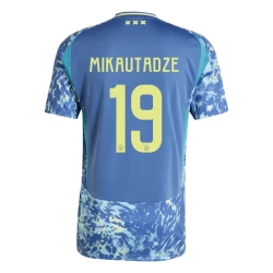 AFC Ajax Amsterdam Fotballdrakter 2024-25 Georges Mikautadze #19 Bortedrakt Mann