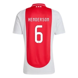 AFC Ajax Amsterdam Henderson #6 Fotballdrakter 2024-25 Hjemmedrakt Mann