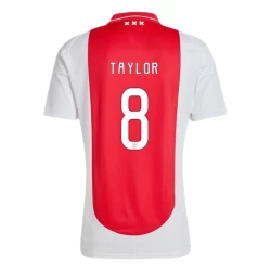 AFC Ajax Amsterdam Taylor #8 Fotballdrakter 2024-25 Hjemmedrakt Mann
