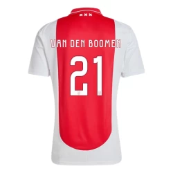 AFC Ajax Amsterdam Van Den Boomen #21 Fotballdrakter 2024-25 Hjemmedrakt Mann