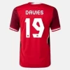 Alphonso Davies #19 Canada Fotballdrakter Copa America 2024 Hjemmedrakt Mann