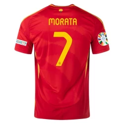 Alvaro Morata #7 Spania Fotballdrakter EM 2024 Hjemmedrakt Mann