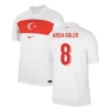 Arda Guler #8 Tyrkia Fotballdrakter EM 2024 Hjemmedrakt Mann