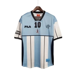 Argentina Diego Maradona #10 Retro Drakt 2001 Hjemme Mann