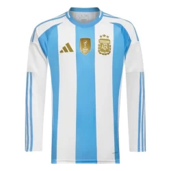 Argentina Fotballdrakter Copa America 2024 Hjemmedrakt Mann Langermet