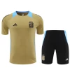 Argentina Trenings T-skjorte Sett 2024-25 Gold