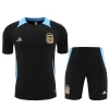 Argentina Trenings T-skjorte Sett 2024-25 Svart