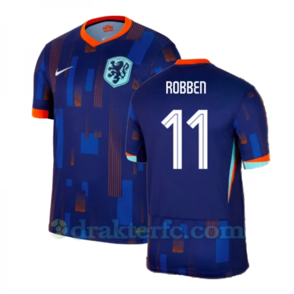 Arjen Robben #11 Nederland Fotballdrakter EM 2024 Bortedrakt Mann