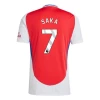 Arsenal FC Bukayo Saka #7 Fotballdrakter 2024-25 Hjemmedrakt Mann