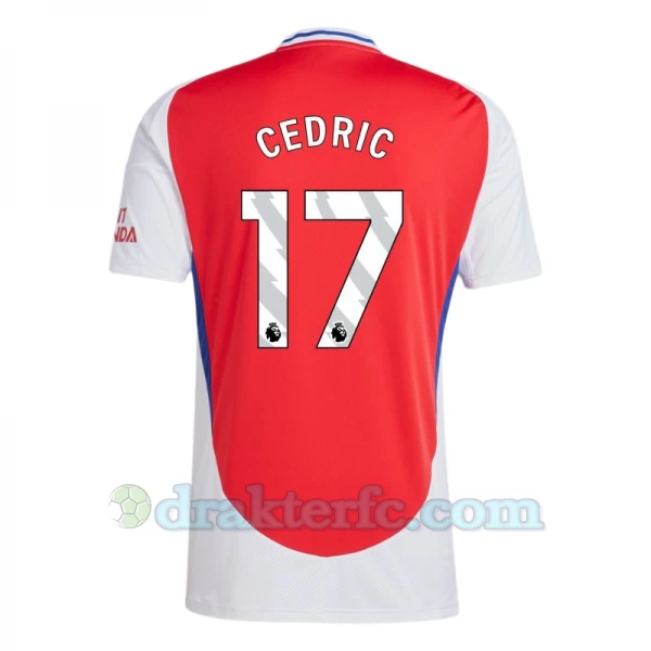 Arsenal FC Cedric #17 Fotballdrakter 2024-25 Hjemmedrakt Mann