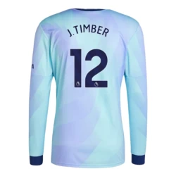 Arsenal FC Fotballdrakter J.Timber #12 2024-25 Tredjedrakt Mann Langermet