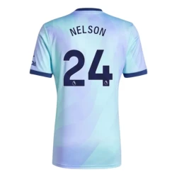 Arsenal FC Fotballdrakter Nelson #24 2024-25 Tredjedrakt Mann