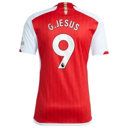 Arsenal FC Gabriel Jesus #9 Fotballdrakter 2023-24 Hjemmedrakt Mann