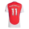 Arsenal FC Martinelli #11 Fotballdrakter 2024-25 Hjemmedrakt Mann