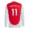 Arsenal FC Martinelli #11 Fotballdrakter 2024-25 Hjemmedrakt Mann Langermet