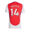 Arsenal FC Nketiah #14 Fotballdrakter 2024-25 Hjemmedrakt Mann