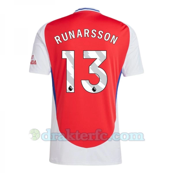 Arsenal FC Runarsson #13 Fotballdrakter 2024-25 Hjemmedrakt Mann