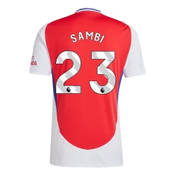 Arsenal FC Sambi #23 Fotballdrakter 2024-25 Hjemmedrakt Mann