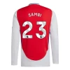 Arsenal FC Sambi #23 Fotballdrakter 2024-25 Hjemmedrakt Mann Langermet