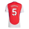 Arsenal FC Thomas #5 Fotballdrakter 2024-25 Hjemmedrakt Mann