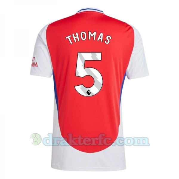 Arsenal FC Thomas #5 Fotballdrakter 2024-25 Hjemmedrakt Mann