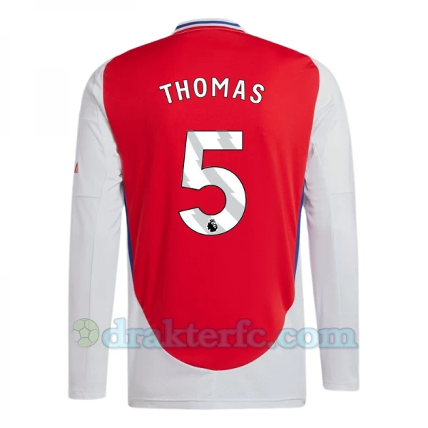 Arsenal FC Thomas #5 Fotballdrakter 2024-25 Hjemmedrakt Mann Langermet