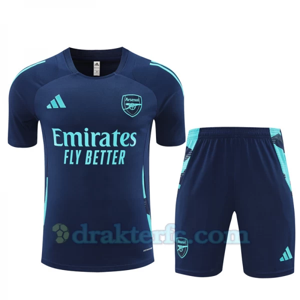 Arsenal FC Trenings T-skjorte Sett 2024-25 Blå