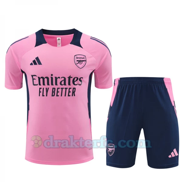 Arsenal FC Trenings T-skjorte Sett 2024-25 Rosa