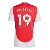 Arsenal FC Trossard #19 Fotballdrakter 2024-25 Hjemmedrakt Mann
