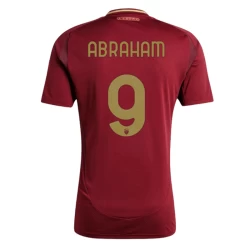 AS Roma Abraham #9 Fotballdrakter 2024-25 Hjemmedrakt Mann