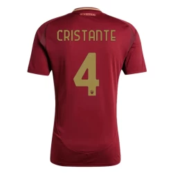 AS Roma Cristante #4 Fotballdrakter 2024-25 Hjemmedrakt Mann