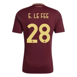 AS Roma E. Le Fee #28 Fotballdrakter 2024-25 Hjemmedrakt Mann