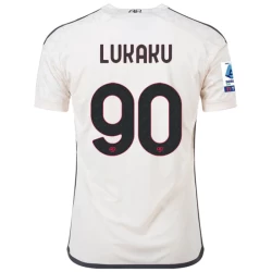 AS Roma Fotballdrakter 2023-24 El Lukaku #90 Bortedrakt Mann