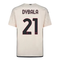 AS Roma Fotballdrakter 2023-24 Paulo Dybala #21 Bortedrakt Mann