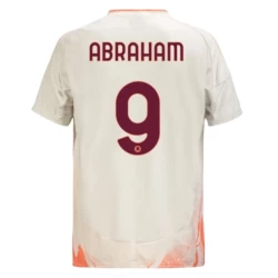 AS Roma Fotballdrakter 2024-25 Abraham #9 Bortedrakt Mann