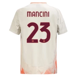 AS Roma Fotballdrakter 2024-25 Mancini #23 Bortedrakt Mann