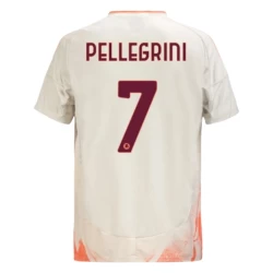 AS Roma Fotballdrakter 2024-25 Pellegrini #7 Bortedrakt Mann