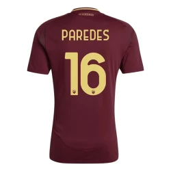 AS Roma Paredes #16 Fotballdrakter 2024-25 Hjemmedrakt Mann