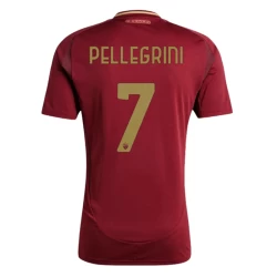 AS Roma Pellegrini #7 Fotballdrakter 2024-25 Hjemmedrakt Mann