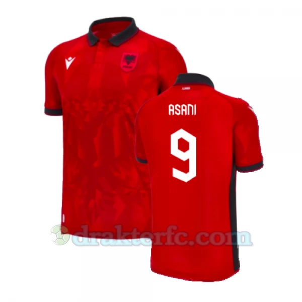 Asani #9 Albania Fotballdrakter EM 2024 Hjemmedrakt Mann