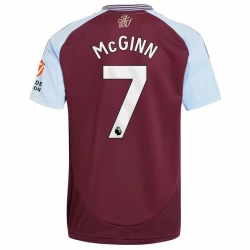 Aston Villa Mcginn #7 Fotballdrakter 2024-25 Hjemmedrakt Mann