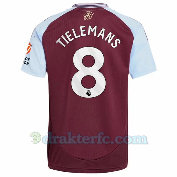 Aston Villa Tielemans #8 Fotballdrakter 2024-25 Hjemmedrakt Mann