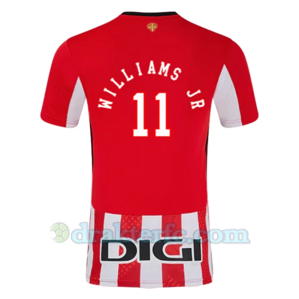 Athletic Club Bilbao Williams JR #11 Fotballdrakter 2024-25 Hjemmedrakt Mann